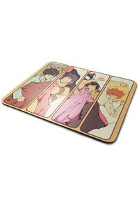 WuW Haikyuu Dikdörtgen Kaymaz Taban Mouse Pad