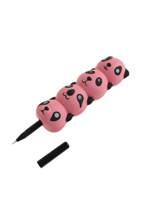 Brother Toys Squishy 4 Katlı Pembe Panda Sukuşi Oyuncak Jel Kalem 20 cm