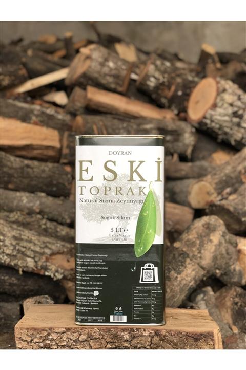 DOYRAN ESKİ TOPRAK Kuzey Ege Natural Sızma Zeytinyağı 5 Lt