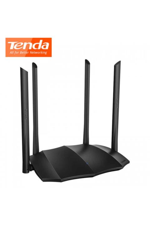 tenda Ac8 Ac1200 4port Wifi 2,4ghz 5ghz Dual, 4 X 6dbi Anten, Router
