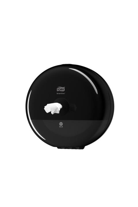 TORK Mini Içten Çekmeli Tuvalet Kağıdı Dispenseri Siyah