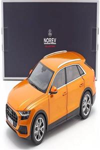 Norev 1/18 Audi Q8 2018 Turuncu Renk Diecast Model Araba Hayat Oyuncak