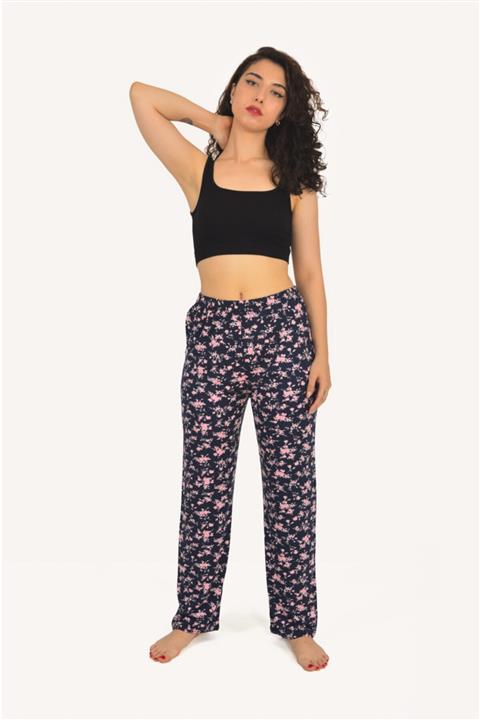 MAYSSTORE Pembe Çiçek Desenli Pijama