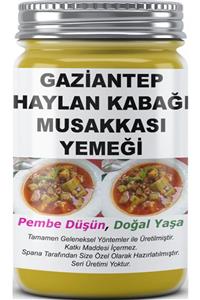 SPANA Gaziantep Haylan Kabağı Musakkası Yemeği Ev Yapımı Katkısız 330gr