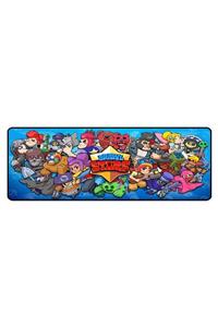 Gamingpadci 70x30 cm Brawl Stars Dikişli Kaydırmaz Taban Speed Ver Mouse Pad Oyuncu Gaming