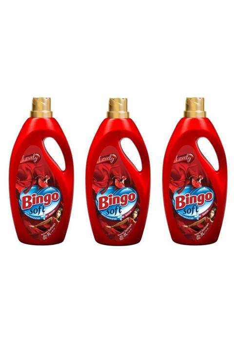 Bingo Soft Yumuşatıcı Lovely 3 Lt X 3 Adet
