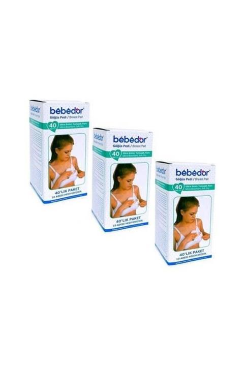 Bebedor Göğüs Pedi 40 Lı - 3 Adet