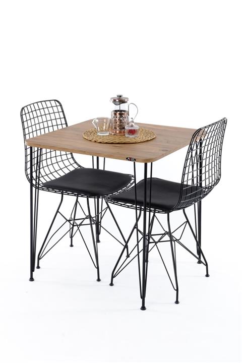 Mars Mobilya Roma Çam Bahçe Balkon Masa Sandalye Takımı