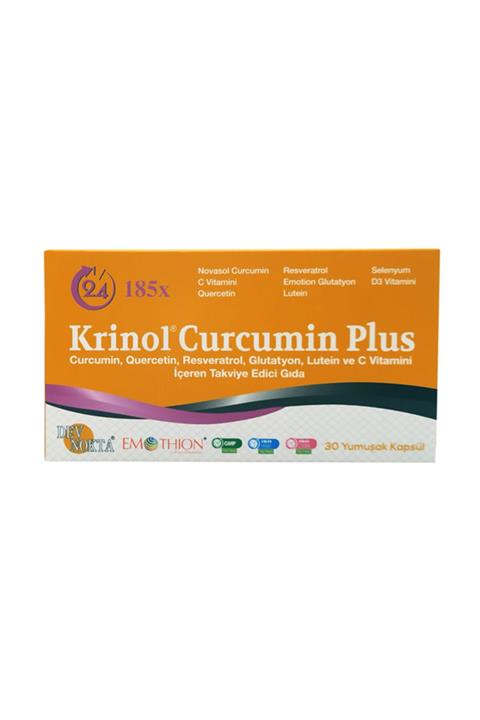 Krinol Curcumin Plus 30 Kapsül