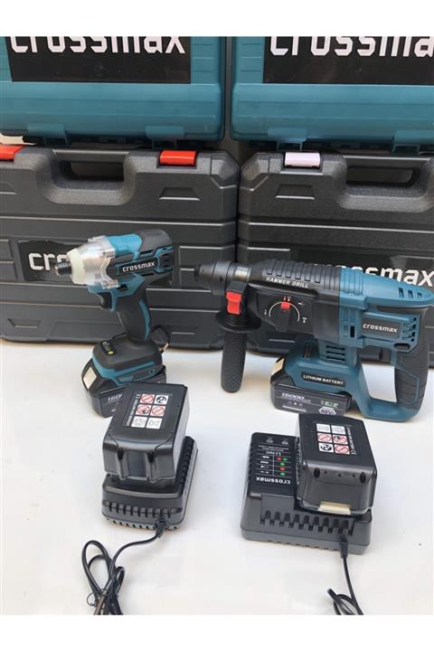 crossmax 2 Li Şarjlı Set 4 Bataryalı