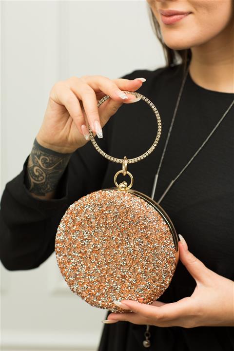 weem bag Rose Taşlı Bilezik Abiye Çanta