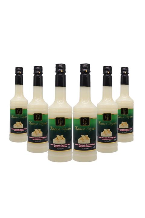 Kahve Diyarı Beyaz Çikolata Şurup 700 Ml X 6 Adet