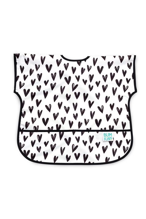 Bumkins Kısa Kollu Önlük (1-3 Yaş) - Hearts