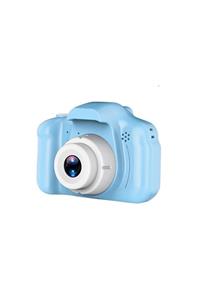 BLUE İNTER Cmr9 Çocuklar Için Mini Hd 1080p Dijital Fotoğraf Makinesi Mavi