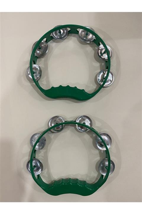 ÖZKAN AMBALAJ Kına/düğün/oyun Defi 2 Adet Yeşil