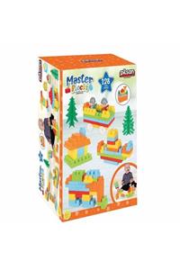 PİLSAN Master Bloks Kapaklı Kutu 128 Parça
