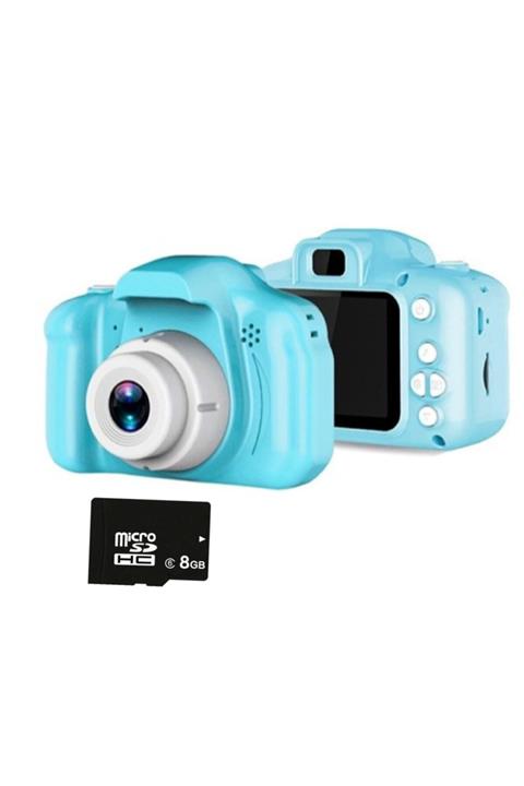 BLUE İNTER Mini 1080p Çocuklar İçin Dijital Fotoğraf Makinesi