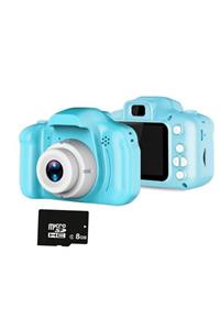 BLUE İNTER Mini 1080p Çocuklar İçin Dijital Fotoğraf Makinesi