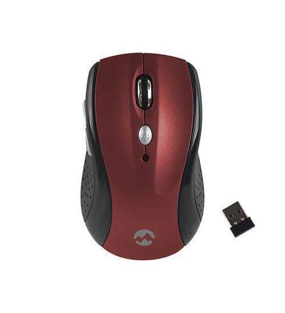 Everest Smw-266 Usb Kırmızı 2.4ghz Optik Wireless Mouse