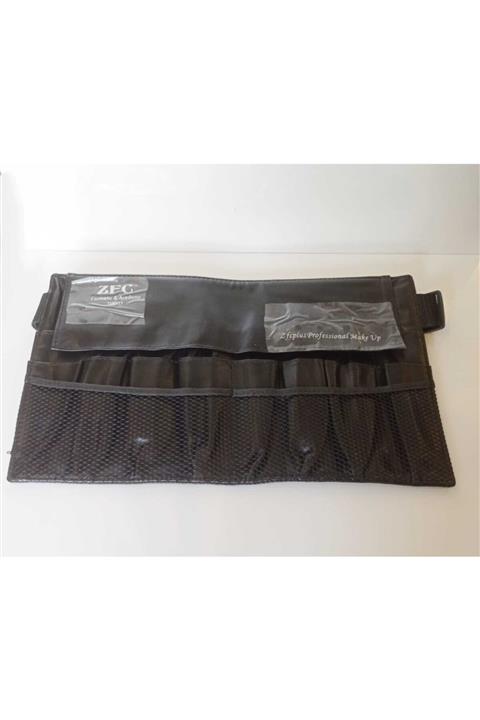 ZFC KOZMETİK Deri Makyaj Fırça Bel Çantası