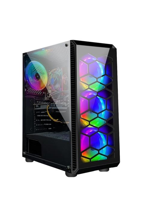 TURBOX Tx888 i7 860 8GB Ram 256GB SSD 4GB GT740 Ekran Kartı Masaüstü Oyun Pc Bilgisayarı