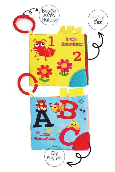 metafortoys Bebeğim Ilk Hışırtılı Kitapları Sayılar Ve Harfler