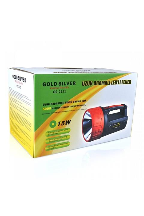 Karagöz Çerçi Gold Silver 2621 Projektör 5000 Metre Etkili Güçlü Fener