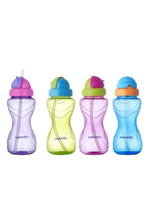 Bebedor Sportif Pipetli Alıştırma Bardağı 330 ml Mor