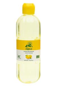 ILGAZ Klasik Limon Kolonyası 420 Ml 80 Derece Limon Kolonya Dökme Kolonya Yüksek Alkollü Kolonya