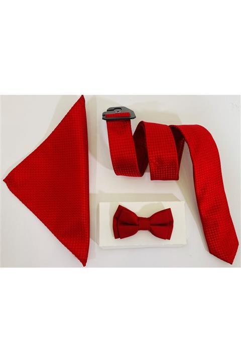 ChatonDor Çocuk Kravat Papyon Set