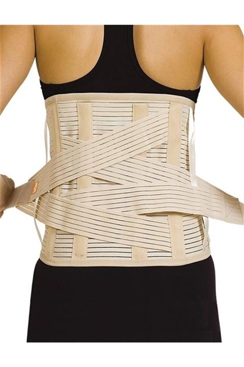 RAJ Beden Ayarlanabilir Standart Beden Bel Fıtığı Korsesi Lumbosakral Korse 26 Cm