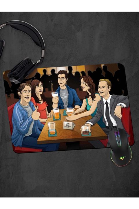 Panorama Ajans How I Met Your Mother Büyük Boy Mouse Pad