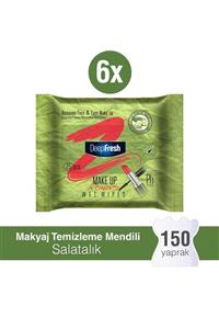 Deep Fresh Makyaj Temizleme Mendili Salatalık 6 x 25 Yaprak