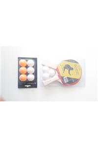 PAPAYA Masa Tenisi Raket Seti + 6 Adet Top