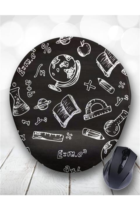 Atölye Çizgi Matematik Fizik Okul Bilek Destekli Mouse Pad