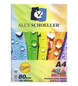 Alex Schoeller Fotokopi Kağıdı A4 Renkli Krş. 50 Li Alx-621