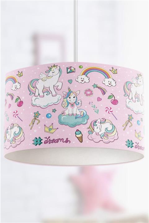 Rivaİstanbul Unicorn Ailesi Çocuk Odası Sarkıt Avize