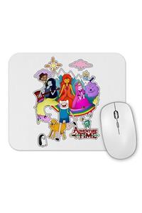 Baskı Dükkanı Adventure Time Marceline Jack Finn Cartoon Network Buz Kralı Mouse Pad