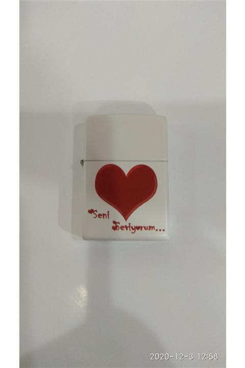 Küçük Ev Hediyelik Kalpli Zippo Çakmak
