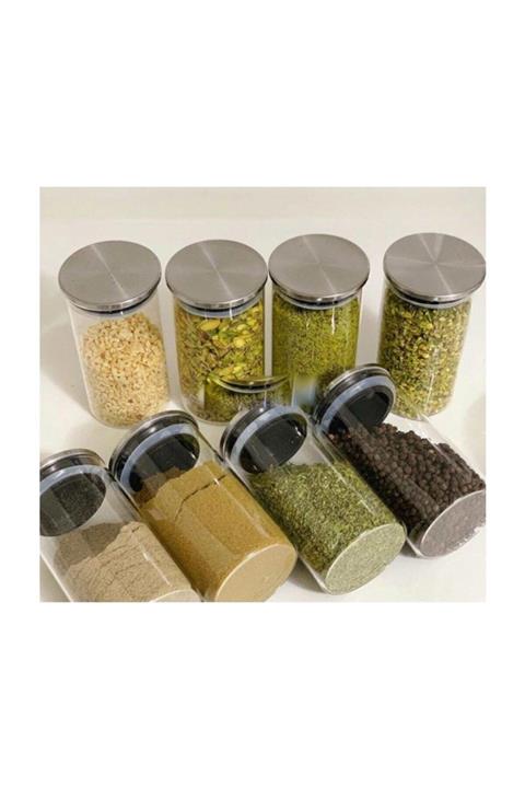 FERHAT ATEŞ Cam Kavonoz Vakum Kapak Brosikat 8 Adet