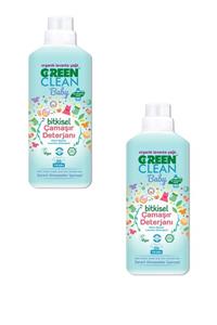 Green Clean Baby Bitkisel Çamaşır Deterjanı 1000ml / 2'li Paket