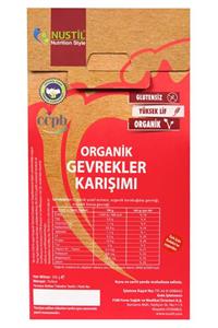 Nustil Nutrition Style Nustil Organik Gevrekler Karışımı 250 G (KİNOA, KARABUĞDAY VE YULAF GEVREKLERİ) X 3