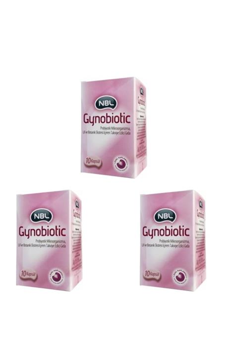 NBL Gynobiotic 10 Kapsül 3'lü