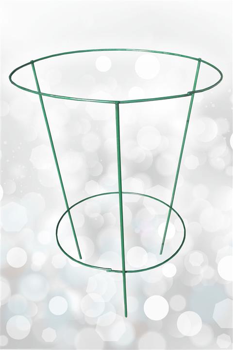AKTEPE Group 10 Adet Bitki Tırmanma Teli, Sebze, Çiçek Kafesi 2 Çemberli 45 Cm