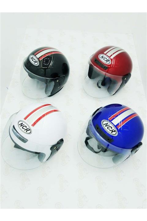 NCR 201 Çenesiz Yarım Motosiklet Kaskı