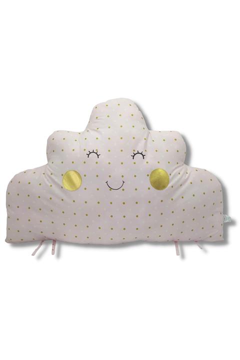 TRİSTCO Bulut Figürlü Dolgulu Sevimli Korumalık Oyun /uyku Arkadaşı Beşik Içi Peluş Yastık