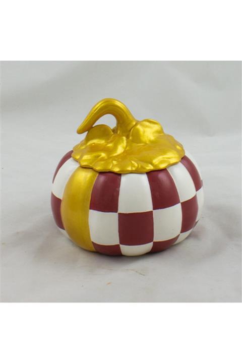 karıncagift Dekoratif Damalı Kabak Set