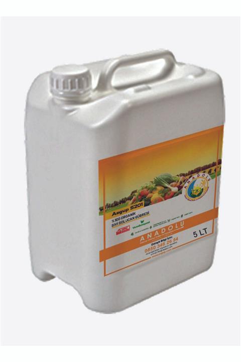 ASGUP S201 Organik Sıvı Solucan Gübresi 5 lt
