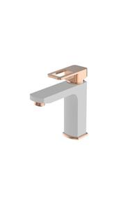 Bien Salvo Plus Colours Lavabo Bataryası Beyaz - Rose Gold