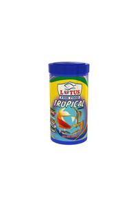 Lotus Tropical Granulat Mix Karışık Lepistes Moli Tetra Kılıç Balık Yemi 250 Ml 100 Gr